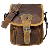 Bob Bauchtasche Damen Leder Crossbody Herren Umhängetasche Klein