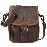 Bob Bauchtasche Damen Leder Crossbody Herren Umhängetasche Klein