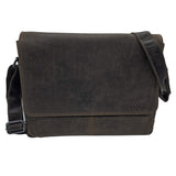 Bram College Bag Men Leather Shoulder Bag Women 13.3 Inch Laptop