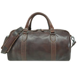 Jacob Men Weekender Leather Duffle Bag Women Sports Bag Small