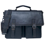 Charles Leather Laptop Bag Men Briefcase Women Large