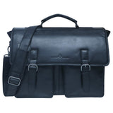 Charles Leather Laptop Bag Men Briefcase Women Large