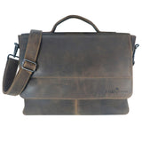 Lenn Business Bag Women Briefcase Leather Shoulder Bag Men