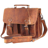 Eric Briefcase Backpack Como Women Shoulder Bag Leather Men – Greenwood