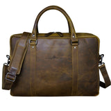 Riley Aktentasche Damen Modern Leder Laptoptasche 15,6 Zoll Herren