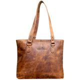 Olivia Top Handle Shoulder Bag Women Leather Shopper Bag Tote