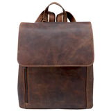 Kelly City Backpack Women Elegant Retro Leather Backpack Men Black