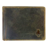 Ryan Slim Leather Wallet Men with Coin Pocket RFID Protection