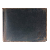 Ned Men's Billfold Leather Landscape RFID Wallet