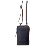 Oli Phone Bag with Zipper Leather Women Crossbody Mini Bag