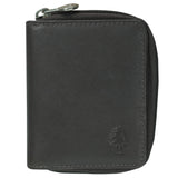 Greta Genuine Leather Wallet Women with Zip Pocket RFID Blocking