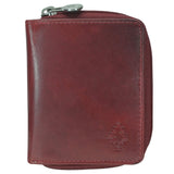 Greta Genuine Leather Wallet Women with Zip Pocket RFID Blocking