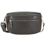 Svala Bauchtasche Gürteltasche Damen Leder Crossbody Herren