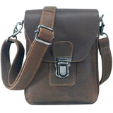 Arne Bauch Gürteltasche Leder mit Gürtelschlaufe und Hakenring