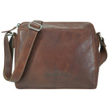 Inga Shoulder Bag Women Cognac Crossbody Bag Leather