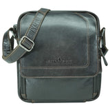 Axel Genuine Leather Shoulder Bag Men Messenger Bag Women