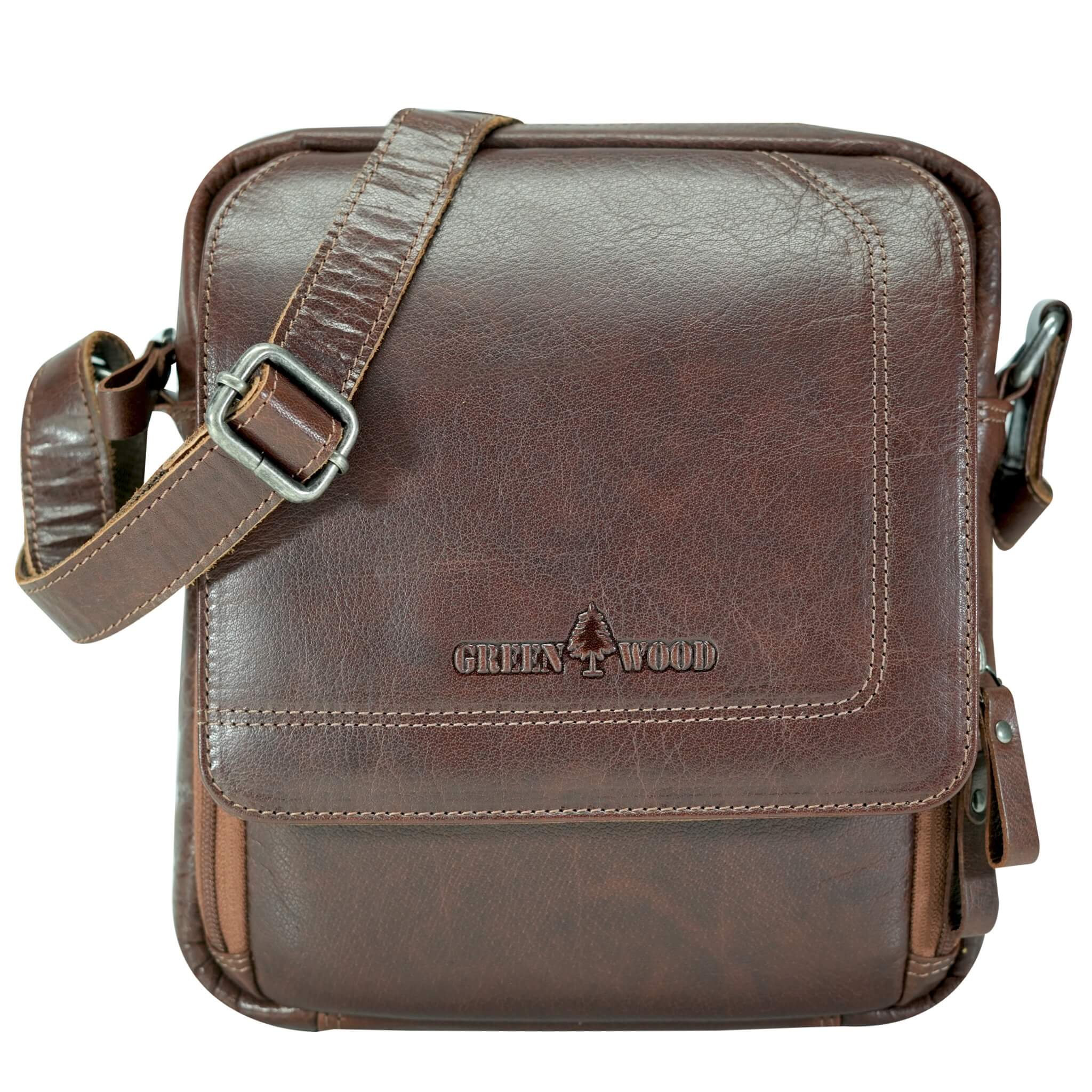 バッグ old leather messenger bag shoulder bag Axel Genuine Leather Shoulder Bag Men Messenger Bag Women – Greenwood