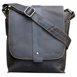 Henrik Umhängetasche Klein Herren Crossbody Tasche Damen Ledertasche