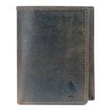 Knut Trifold Leather Wallet Men RFID Protection Billfold