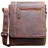 Lee Umhängetasche Herren Klein Schultertasche Damen Leder A5