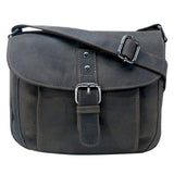 Lea Leather Bag Women Small Shoulder Bag Brown Crossbody