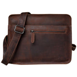 Henri Retro Tasche Herren Büffelleder Umhängetasche Damen