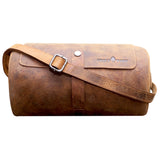 Molinero Cylinder Bag Leather Shoulder Bag Women Round Crossbody Bag