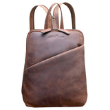 Mari Daypack Women Leather City Backpack Compact for iPad