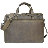 Dirk Laptop Bag Women Leather Brown Briefcase Men Modern XL