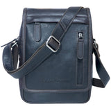 Nik Herrentasche zum Umhängen Leder Crossbody Bag Damen