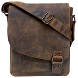 Hedwig College Bag Leather Women Crossbody Men Shoulder Bag A4