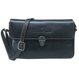 Birgit Damen Crossbody Tasche Kleine Ledertasche Braun