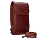 Cole Leather Crossbody Phone Bag Mini Bag Black