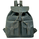 Sarah Vintage Lederrucksack Damen Rucksack Groß Herren Reiserucksack