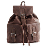 Sarah Vintage Lederrucksack Damen Rucksack Groß Herren Reiserucksack