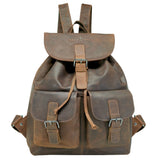 Sarah Vintage Lederrucksack Damen Rucksack Groß Herren Reiserucksack