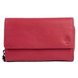 Miko Leather Wallet for Women with Many Card Slots Purse Large