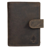 Ken Women Leather Wallet Men Wallet with Coin Compartment RFID