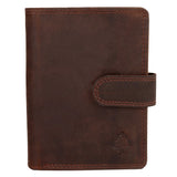 Ken Women Leather Wallet Men Wallet with Coin Compartment RFID