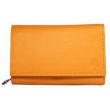 Yuki Large Wallet Women Purse Leather Red RFID Protection