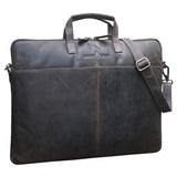 Fred Leather Laptop Bag 17 Inch with Detachable Shoulder Strap Shoulder Bag