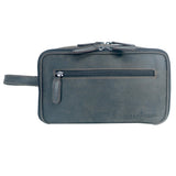 Gabi Toiletry Bag Men Leather Wash Bag Women Water Repellent
