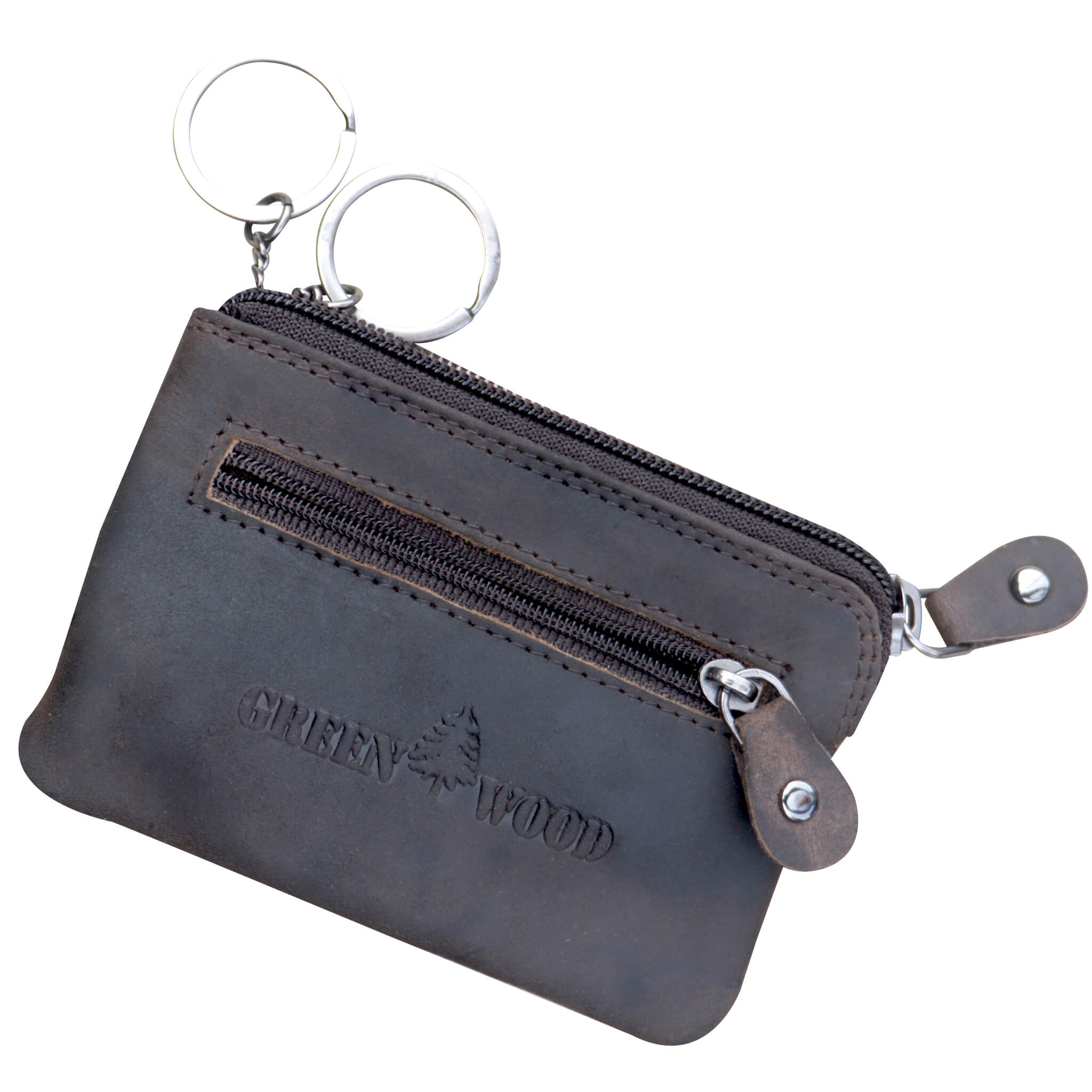 Reed Key Pouch for Car Key With Card Slot Key Case Leather – Greenwood