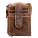 Reed Schlüsselmäppchen für Autoschlüssel mit Kartenfach Schlüsseletui Leder