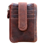 Reed Schlüsselmäppchen für Autoschlüssel mit Kartenfach Schlüsseletui Leder