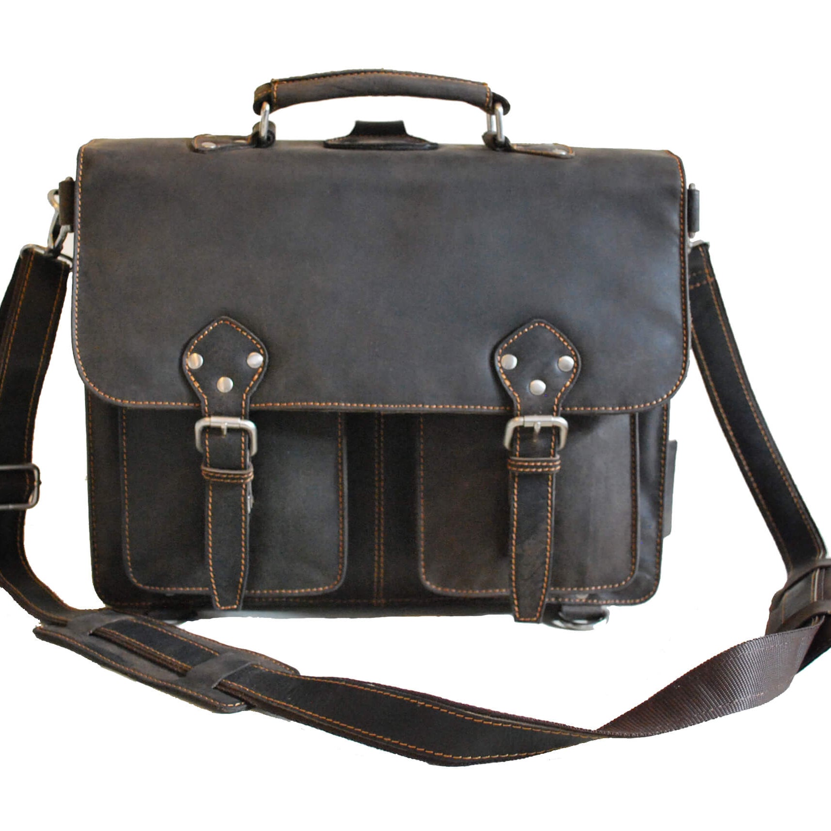 Eric Briefcase Backpack Combo Women Shoulder Bag Leather Men