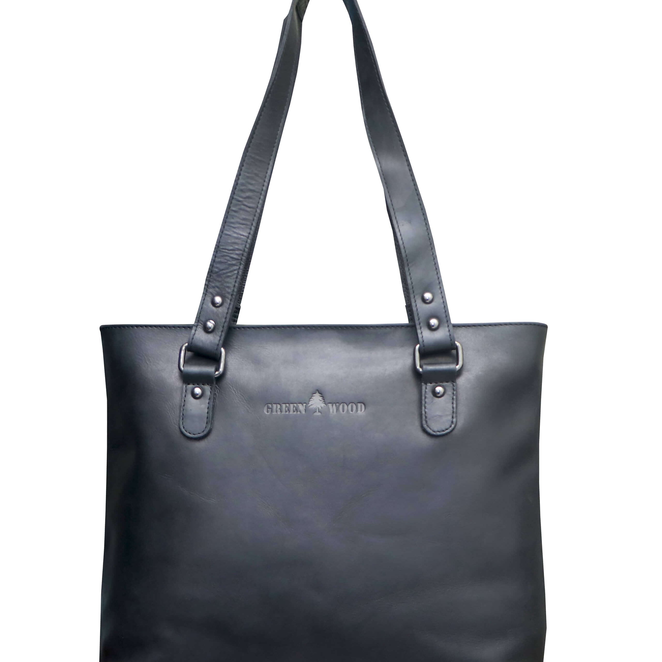 Olivia Top Handle Shoulder Bag Women Leather Shopper Bag Tote