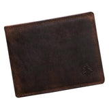 Tim Landscape Wallet Men Leather Billfold Wallet RFID Blocking