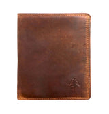 Tim Portrait Wallet Men Leather Billfold Wallet RFID Blocking