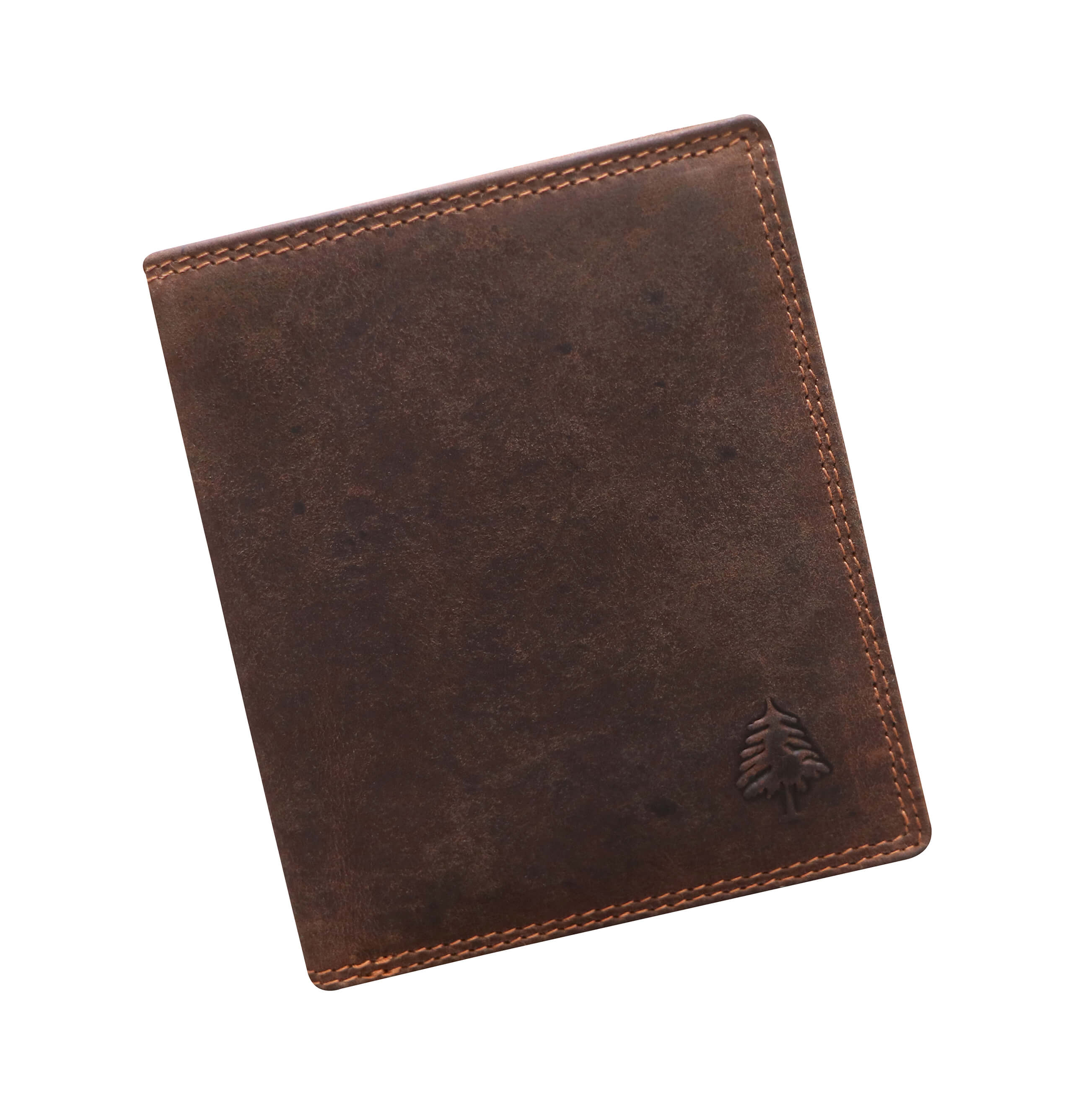 Oberon Design Leather Men's Wallet, Celtic Horses